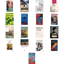 Türkiye İş Bankası Kültür Yayınları Jack London Ademden Önce +16 Adet Kitap Set