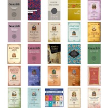 Imam Gazali Aldanmanın Yergisi & Kitabü Zemmi'l-Gurû +24 Adet Kitap Set