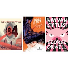 Domingo Yayınevi George Orwell 1984 (Grafik Roman) (Karton Kapak) +2 Adet Kitap Set