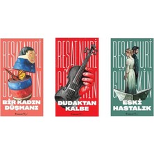 İnkılap Kitabevi Reşat Nuri Güntekin Bir Kadın Düşmanı +2 Adet Kitap Set