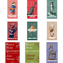 İnkılap Kitabevi Reşat Nuri Güntekin Bir Kadın Düşmanı +8 Adet Kitap Set