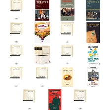 Türkiye İş Bankası Kültür Yayınları Lev N. Tolstoy Aile Mutluluğu (Karton Kapak) +18 Adet Kitap Set