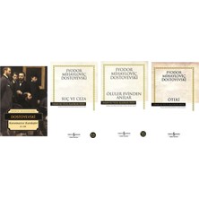 Fyodor Mihailoviç Dostoyevski Karamazov Kardeşler 2 +3 Adet Kitap Set