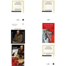 Türkiye İş Bankası Kültür Yayınları Fyodor Mihailoviç Dostoyevski Karamazov Kardeşler (Ciltsiz) +5 Adet Kitap Set