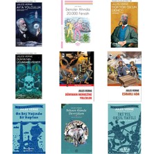 Türkiye İş Bankası Kültür Yayınları Jules Verne Ay'a Yolculuk +8 Adet Kitap Set