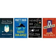 Domingo Yayınevi Matt Haig Gece Yarısı Kütüphanesi +3 Adet Kitap Set