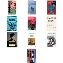 Türkiye İş Bankası Kültür Yayınları Jack London Ademden Önce +9 Adet Kitap Set
