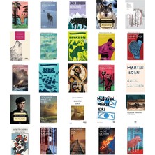 Türkiye İş Bankası Kültür Yayınları Jack London Ademden Önce +24 Adet Kitap Set