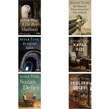 Can Yayınları Ayfer Tunç Aziz Bey Hadisesi +5 Adet Kitap Set