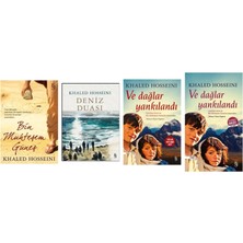 Everest Yayınları Khaled Hosseini Bin Muhteşem Güneş +3 Adet Kitap Set