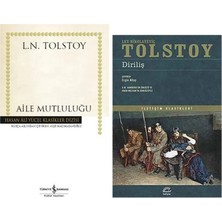 Türkiye İş Bankası Kültür Yayınları Lev N. Tolstoy Aile Mutluluğu (Karton Kapak) +1 Adet Kitap Set