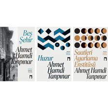 Dergah Yayınları Ahmet Hamdi Tanpınar Beş Şehir +2 Adet Kitap Set