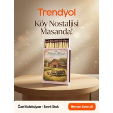 The Kibrit House  The Kibrit – Nostaljik Çiftlik Manzaralı Dekoratif Kibrit Kutusu (Sınırlı Edisyon)