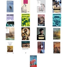Türkiye İş Bankası Kültür Yayınları Jack London Ateş Yakmak +16 Adet Kitap Set