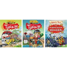 Metin Özdamarlar Güzel Ülkem Türkiye 3 +2 Adet Kitap Set