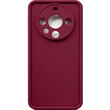 Fenza Huawei Mate 60 Pro Uyumlu Kamera Çıkıntılı Mat Silikon Telefon Kılıfı