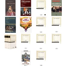 Dorlion Yayınları Lev N. Tolstoy Anna Karenina +13 Adet Kitap Set