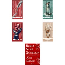 İnkılap Kitabevi Reşat Nuri Güntekin Acımak +4 Adet Kitap Set