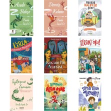 Cezve Kitap Funda Uçuk Er Asude Bahçe +8 Adet Kitap Set