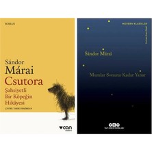 Can Yayınları Sandor Marai Csutora & Şahsiyetli Bir Köpeğin Hikayes +1 Adet Kitap Set
