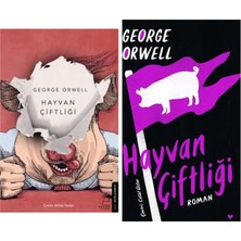 Destek Yayınları George Orwell Hayvan Çiftliği +1 Adet Kitap Set