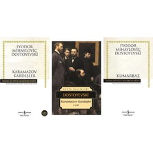 Türkiye İş Bankası Kültür Yayınları Fyodor Mihailoviç Dostoyevski Karamazov Kardeşler (Ciltsiz) +2 Adet Kitap Set
