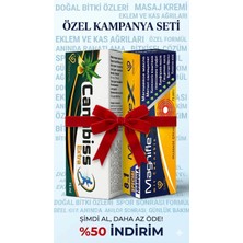 Vitazomal Magniflex+Canabiss Ağrılar Için 2'li Set Masaj Kremi