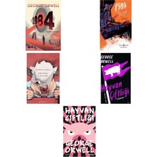 Domingo Yayınevi George Orwell 1984 (Grafik Roman) (Karton Kapak) +4 Adet Kitap Set