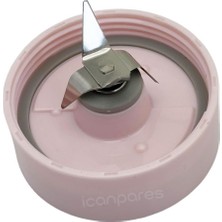 Süppürge Arzum Ile Uyumlu AR1032 Shake\'n Take Kişisel Smoothie Blender Doğrayıcı Gövde, Pembe