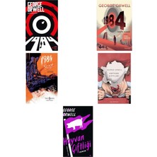 Can Yayınları George Orwell 1984 +4 Adet Kitap Set