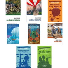 Jules Verne 80 Günde Devrialem +7 Adet Kitap Set