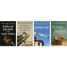 Can Yayınları Ayfer Tunç Aşıklar Delidir Ya Da Yazı Tura +3 Adet Kitap Set