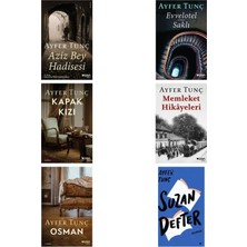 Can Yayınları Ayfer Tunç Aziz Bey Hadisesi +5 Adet Kitap Set