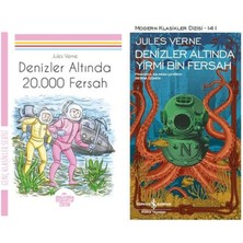 Matara Çocuk Jules Verne Denizler Altında 20.000 Fersah  Genç Kla +1 Adet Kitap Set