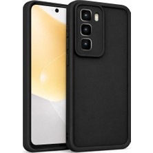 Fenza Infinix HOT50-4G Uyumlu Kamera Çıkıntılı Mat Silikon Telefon Kılıfı