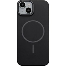 Fenza iPhone 14 Uyumlu Kamera Çıkıntılı Magsafe Wireless Şarj Özellikli Sert Sararmaz Silikon Kılıf