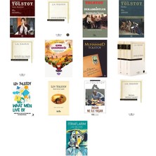 İletişim Yayınları Lev N. Tolstoy Anna Karenina +12 Adet Kitap Set