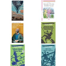 Türkiye İş Bankası Kültür Yayınları Jules Verne Balonla Beş Hafta +5 Adet Kitap Set