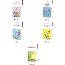 Can Çocuk Yayınları Roald Dahl Büyülü Parmak +4 Adet Kitap Set