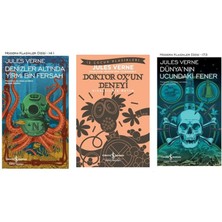 Türkiye İş Bankası Kültür Yayınları Jules Verne Denizler Altında Yirmi Bin Fersah +2 Adet Kitap Set
