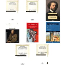 Türkiye İş Bankası Kültür Yayınları Fyodor Mihailoviç Dostoyevski Budala (Karton Kapak) +7 Adet Kitap Set