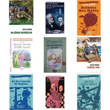 Jules Verne 80 Günde Devrialem +8 Adet Kitap Set