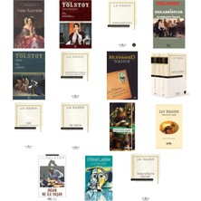 Dorlion Yayınları Lev N. Tolstoy Anna Karenina +14 Adet Kitap Set