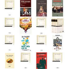 Türkiye İş Bankası Kültür Yayınları Lev N. Tolstoy Aile Mutluluğu (Karton Kapak) +15 Adet Kitap Set