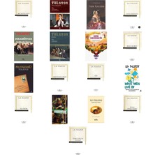 Türkiye İş Bankası Kültür Yayınları Lev N. Tolstoy Aile Mutluluğu (Karton Kapak) +16 Adet Kitap Set