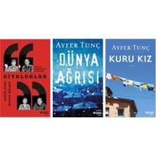 Can Yayınları Ayfer Tunç Diyaloglar / Dünya Edebiyatı Üzerine +2 Adet Kitap Set