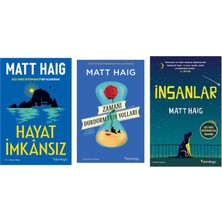 Domingo Yayınevi Matt Haig Hayat Imkansız +2 Adet Kitap Set