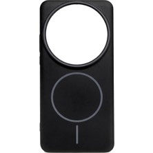 Fenza Mi 14 Ultra Uyumlu Kamera Çıkıntılı Magsafe Wireless Şarj Özellikli Sert Sararmaz Silikon Kılıf