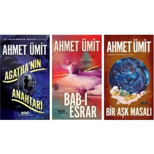 Yapı Kredi Yayınları Ahmet Ümit Agatha'nın Anahtarı +2 Adet Kitap Set
