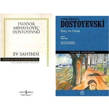 Türkiye İş Bankası Kültür Yayınları Fyodor Mihailoviç Dostoyevski Ev Sahibesi (Karton Kapak) +1 Adet Kitap Set